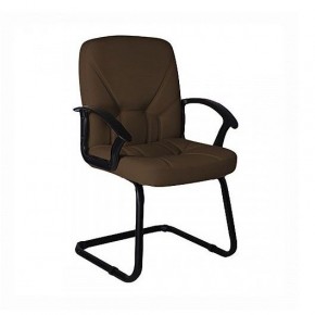 Кресло ЧИП ультра 365 (коричневый) на полозьях в Нефтекамске - neftekamsk.mebel-74.com | фото