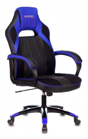 Кресло игровое Бюрократ VIKING 2 AERO BLUE черный/синий в Нефтекамске - neftekamsk.mebel-74.com | фото
