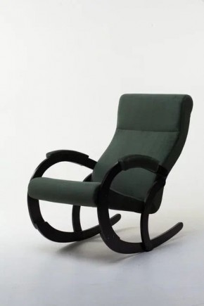 Кресло-качалка КОРСИКА 34-Т-AG (зеленый) в Нефтекамске - neftekamsk.mebel-74.com | фото
