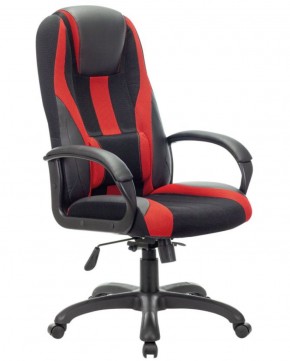Кресло компьютерное BRABIX PREMIUM "Rapid GM-102" (экокожа/ткань, черное/красное) 532107 в Нефтекамске - neftekamsk.mebel-74.com | фото