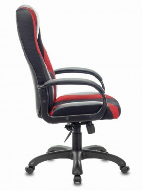 Кресло компьютерное BRABIX PREMIUM "Rapid GM-102" (экокожа/ткань, черное/красное) 532107 в Нефтекамске - neftekamsk.mebel-74.com | фото