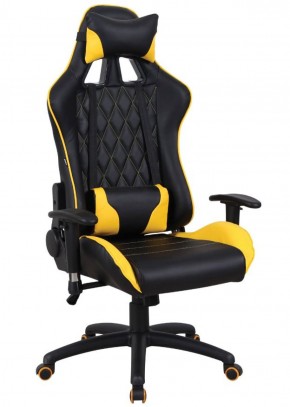 Кресло компьютерное BRABIX "GT Master GM-110" (черное/желтое) 531927 в Нефтекамске - neftekamsk.mebel-74.com | фото