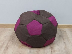 Кресло-мешок Мяч S (Savana Chocolate-Savana Berry) в Нефтекамске - neftekamsk.mebel-74.com | фото