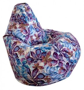 Кресло-мешок Цветы XL в Нефтекамске - neftekamsk.mebel-74.com | фото