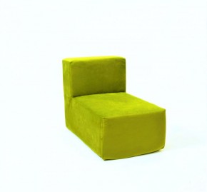 Кресло-модуль бескаркасное Тетрис 30 (Зеленый) в Нефтекамске - neftekamsk.mebel-74.com | фото