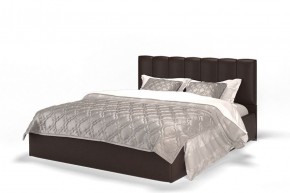 Кровать Элен 1600 + основание с ПМ (Лесмо brown) коричневый в Нефтекамске - neftekamsk.mebel-74.com | фото