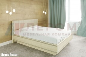 Кровать КР-1014 с мягким изголовьем в Нефтекамске - neftekamsk.mebel-74.com | фото