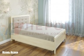 Кровать КР-1031 с мягким изголовьем в Нефтекамске - neftekamsk.mebel-74.com | фото