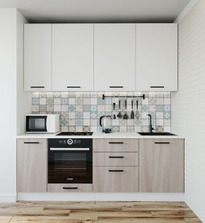Кухонный гарнитур Демо 2200 (Стол. 26мм) в Нефтекамске - neftekamsk.mebel-74.com | фото