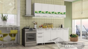 Кухонный гарнитур Скарлетт 2.0 (БТС) белый в Нефтекамске - neftekamsk.mebel-74.com | фото