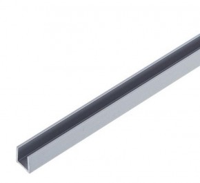 Планка торцевая "П" 4 мм для стеновой панели (алюминий) в Нефтекамске - neftekamsk.mebel-74.com | фото