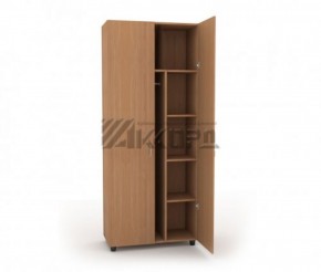 Шкаф комбинированный для одежды ШГ 84.4 (800*620*1800) в Нефтекамске - neftekamsk.mebel-74.com | фото